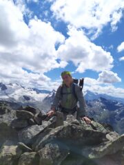Io sulla cima Sud