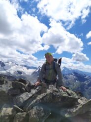 Io sulla cima Sud