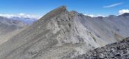 saliscendi in direzione della prima anticima della Punta Bagnà
