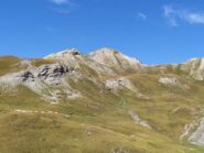 La cima scendendo dal colle delle Munie