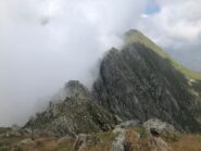 Dalla Adois vista della cresta che porta alla Lunella