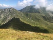 Il Colle della Portia visto dalla cresta salendo