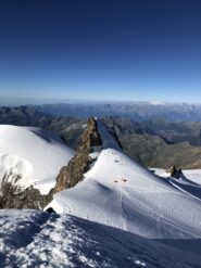 Vista verso sud con il Corno Nero in primo piano 