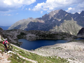 Ambiente sensazionale sopra il Lago Soprano di Fremamorta 