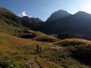 Verso il Lago Laus