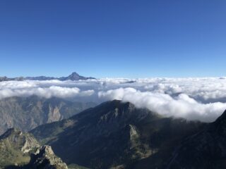 Il Monviso dalla cima della Meja