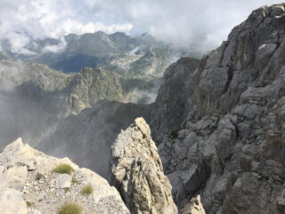 Scorcio sulla parete Nord