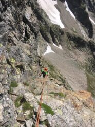 Io in uscita al penultimo tiro