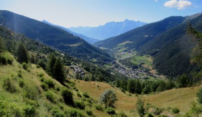 Panorama alla partenza