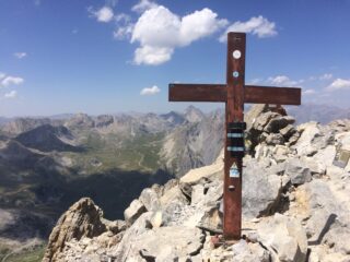 croce di vetta e Piani di Gardetta