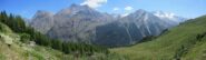 Grandioso panorama sulla Grivola e Gran Paradiso