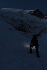 Sul ghiacciaio di Montandaynè