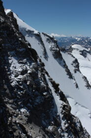 Versante Valsavarenche, con parte della Nord visibile