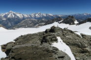 magnifico panorama dalla cima