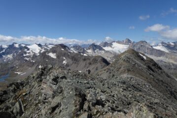 Arrivo in vetta