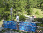 ponte chiuso alla partenza