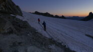 salendo verso il Col du Flambeau