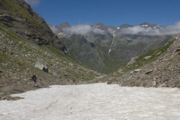 Discesa sul lago