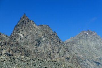 L'aguzza Punta Maria e la Bessanese