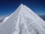 L'aerea cresta finale