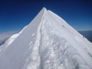 L'aerea cresta finale