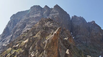 la cresta vista dal passo