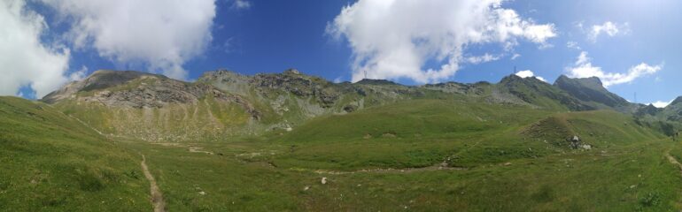 Il bello e ampio pianoro