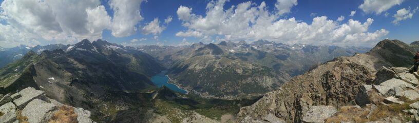 Panorama dalla vetta