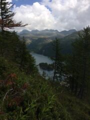 Lago di Devero dalla fine della via