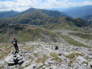 Discesa verso Bassa di Gaina e Colle dei Signori.