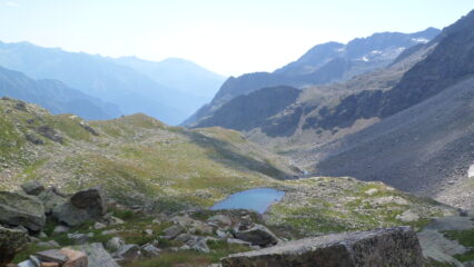Panorama dal bivacco