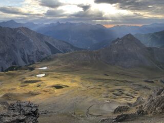 Luci e ombre incredibili sul vallone, sembrava tutto finto