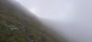 Nebbia verso Punta del Rous