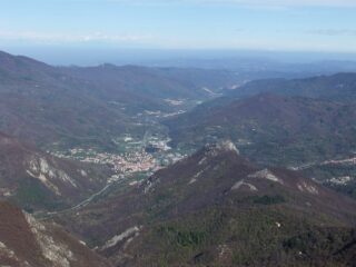 Garessio dalla vetta 