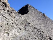 Verso la cima