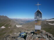 verso il colle Biancetta dalla cima