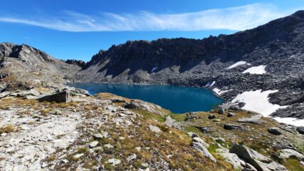 il lago di Pietrarossa