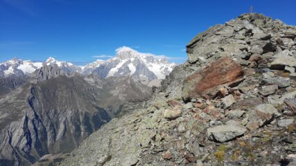 la cima nord ed il Bianco