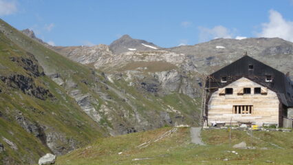 la Punta Maurin dal rifugio Bezzi