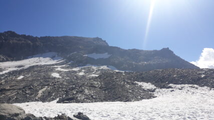 Cresta da risalire seguendo i numerosi ometti