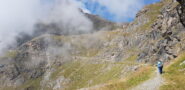 lungo traverso verso il colle della vecchia