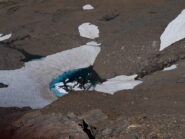 Laghetto ghiacciato lato francese