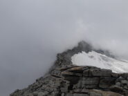 Cresta vista dai pressi della cima
