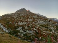 Primo sole su Denti e Rocca d'Ambin 
