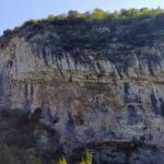 Parete vista dal parcheggio