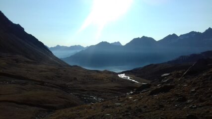 Rifugio Sella dal sentiero di salita