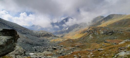 Panorama dal passo delle Mangioire 