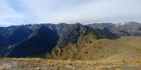 I valloni del Piz e di Pontebernardo dalla cima