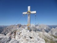 La croce di vetta.