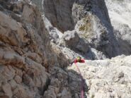 Io mentre sto uscendo dal passo chiave.